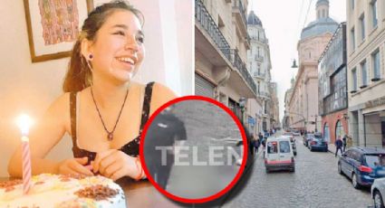 MOMENTO EXACTO en que joven cae al vacío; su novio es el principal sospechoso