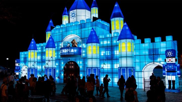 Luztopía 2025 regresó al Parque Fundidora con el 'Expreso Polo Norte'; ¿cuánto cuesta la entrada?