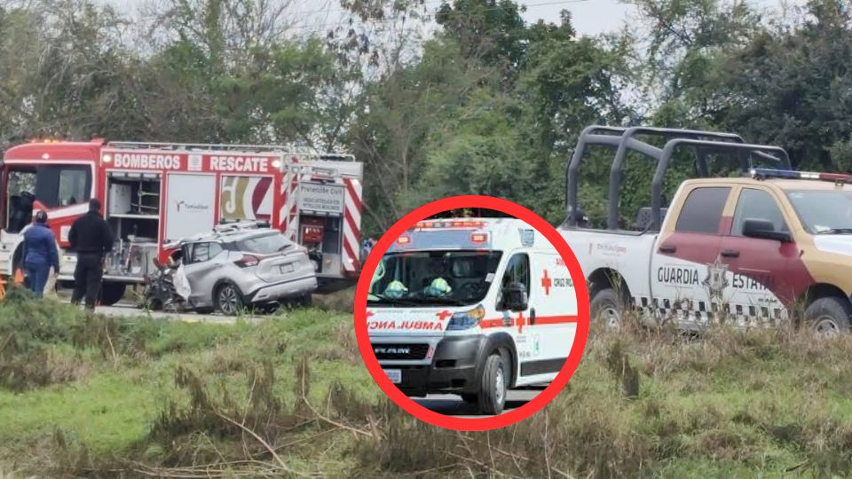 Choque frontal en la Victoria–Monterrey deja un muerto y dos heridos; habrían invadido el carril