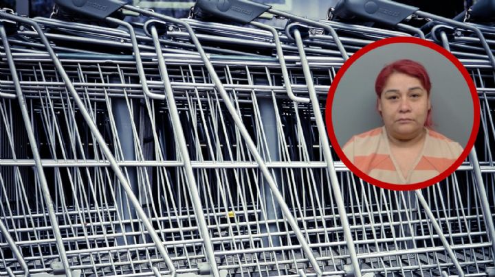 Detienen en Laredo a mujer por robar más de 500 dólares en mercancía de Walmart