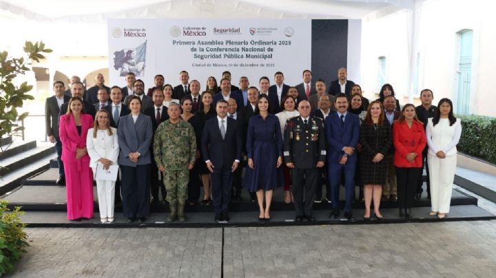 García Harfuch reconoce a municipios por avanzar en el Modelo Nacional de Policía y Justicia Cívica