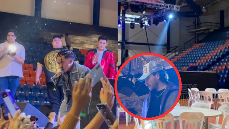 Show de Aldo De Nigris y Abelito en Matamoros luce vacío pese a expectativa de sold out | VIDEO