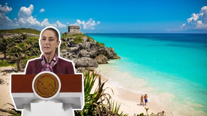 'México está de moda': Sheinbaum celebra récord histórico de turismo en el país