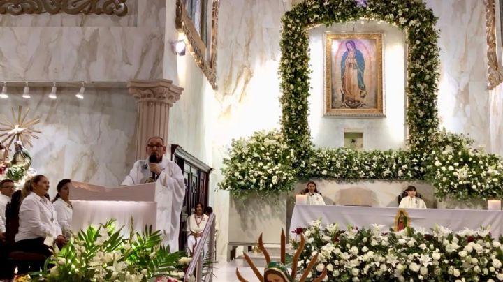 Así se festeja a la Virgen de Guadalupe en Nuevo Laredo; fervor que ilumina la noche