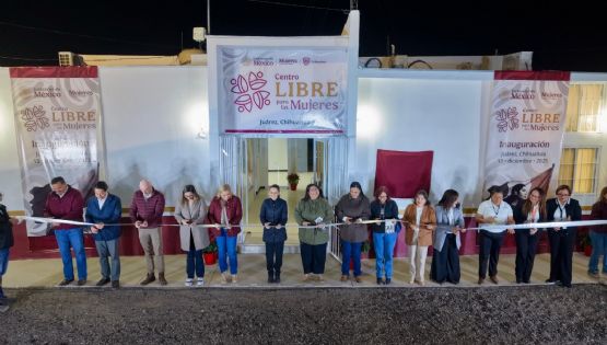 Claudia Sheinbaum inaugura Centro LIBRE  para Mujeres en Ciudad Juárez