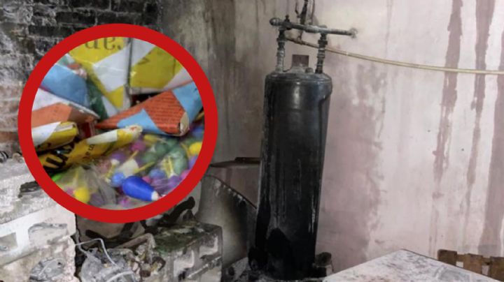 Boiler de leña explota y le arranca mano a mujer; cuete estaba escondido