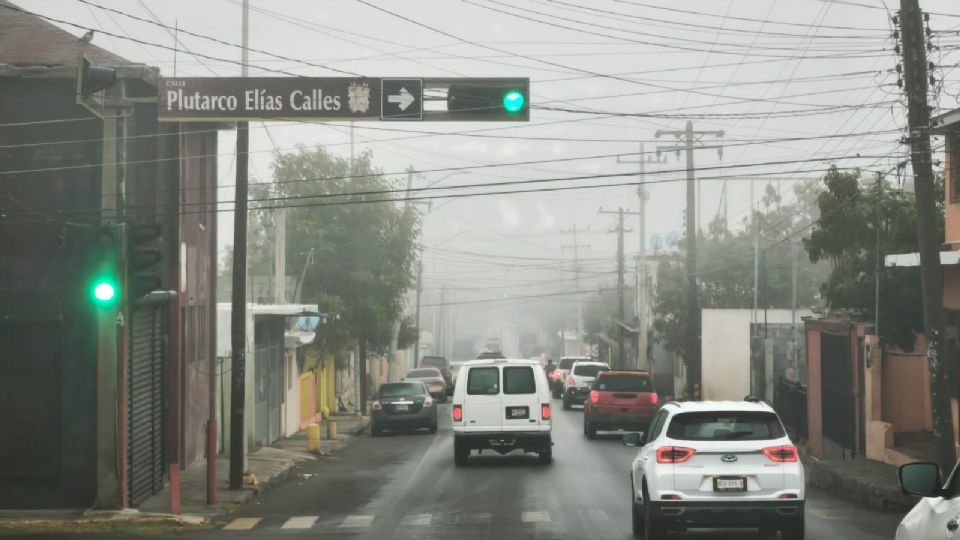 Neblina en Nuevo Laredo.