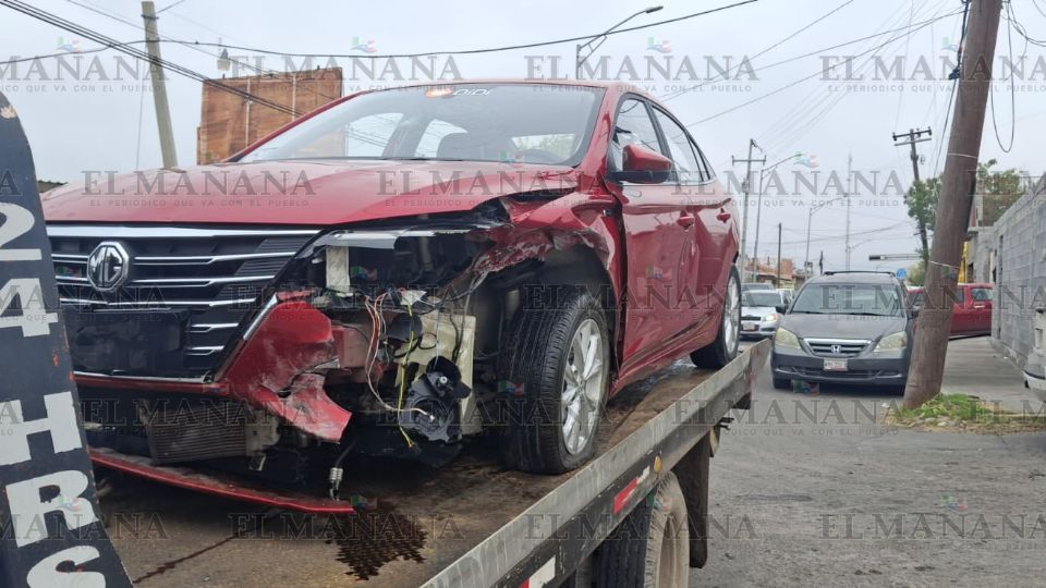 Accidente en Nuevo Laredo.