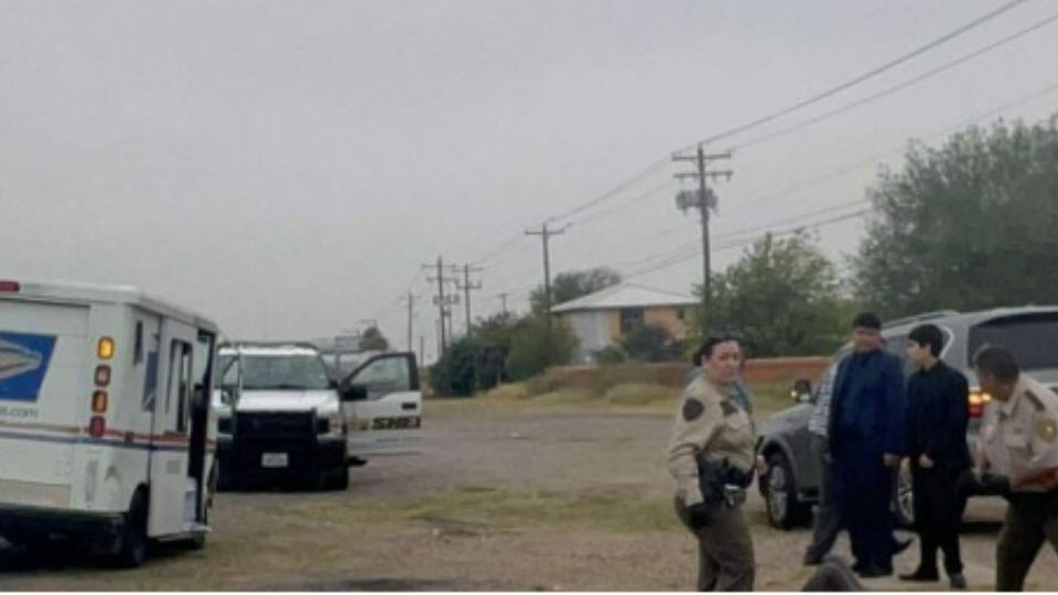 Accidente con un empleado postal en Laredo.