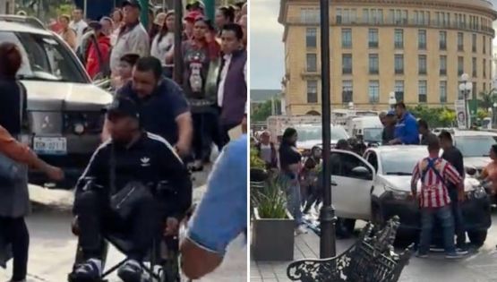 Del enojo al milagro: hombre abandona su silla en pleno conflicto en Tampico | VIDEO