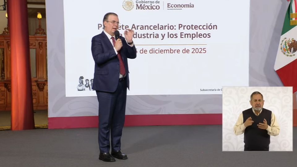 Ebrard insistió en que no es una medida contra un país específico, sino una decisión para fortalecer la economía nacional