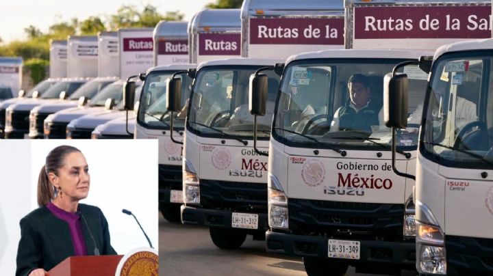 Rutas de la Salud avanza: más de 115 millones de medicamentos entregados, informa Sheinbaum