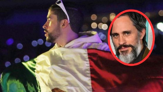MOMENTO EXACTO en que Gael García es captado perreando en concierto de Bad Bunny