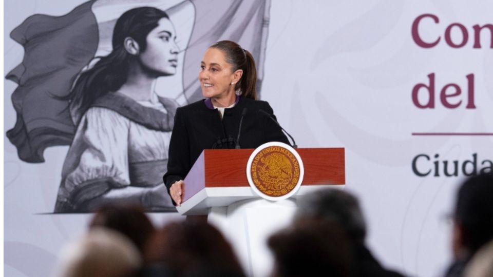 Claudia Sheinbaum, presidenta de México.