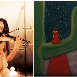 ¿Nodal pintó a Esmeralda Camacho, su violinista?; crece rumor en redes sociales