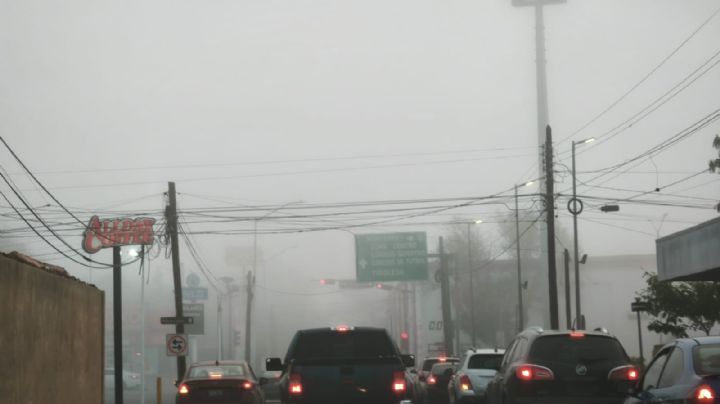 Niebla cubre Nuevo Laredo y causa poca visibilidad en las calles, ¿qué significa?