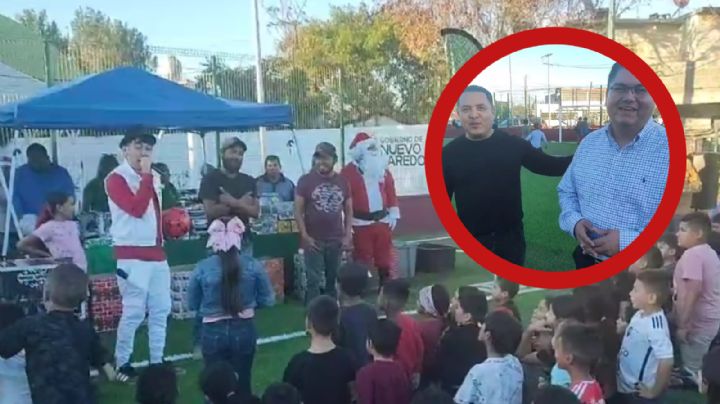 Quintana FC, Barra de Abogados de Nuevo Laredo y Basura Cero celebran con niños de la Nueva Era; así fue el festejo