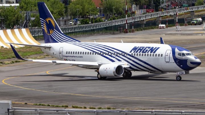 Tensión en el AICM: acusan intento de secuestro de avión de Magnicharters; piloto se encierra en cabina | VIDEO