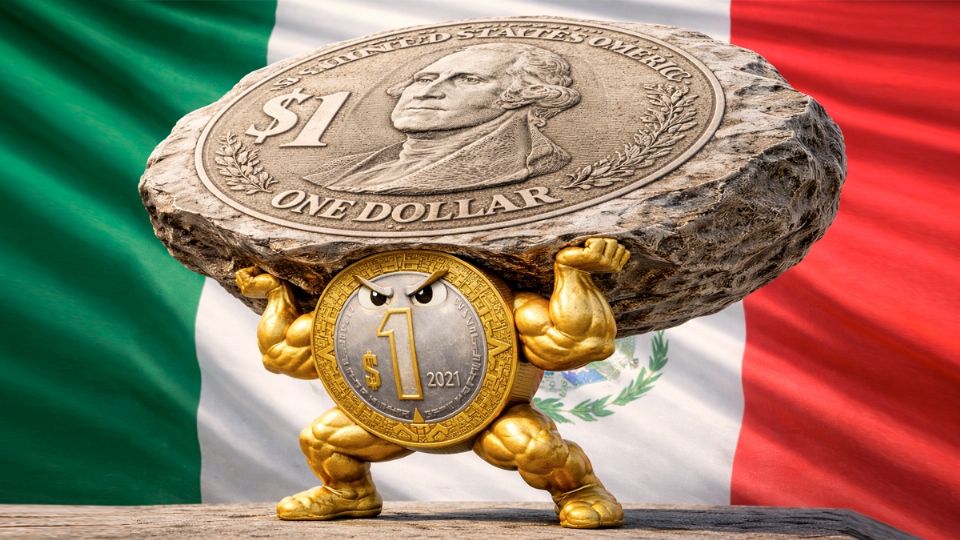 Peso mexicano anda con mucha fortaleza.