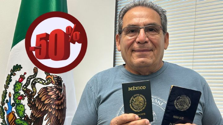 Pasaporte mexicano a mitad de precio en diciembre de 2025 para estos viajeros