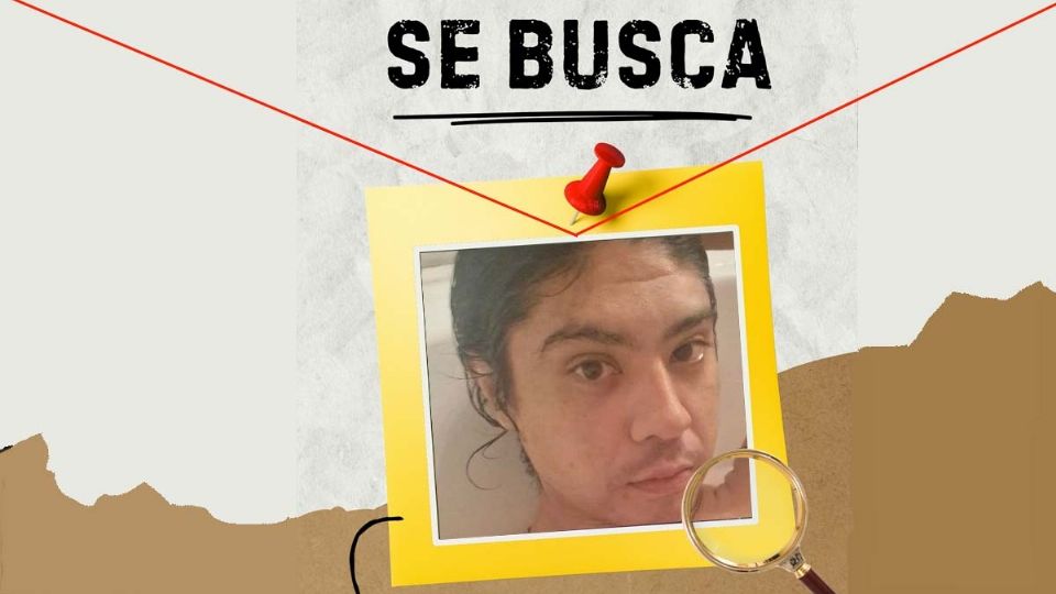 Joven desaparecido es buscado por su familia