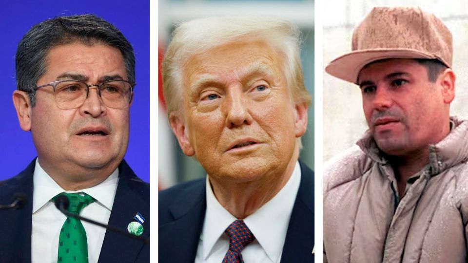 Indulta Trump a Juan Orlando Hernández.