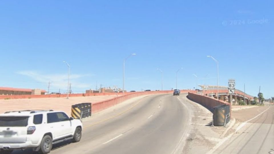 Choque obliga cierre de carretera en Laredo