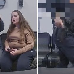 Hombre apunta y dispara contra policía en Walmart; milagro lo salva | VIDEO