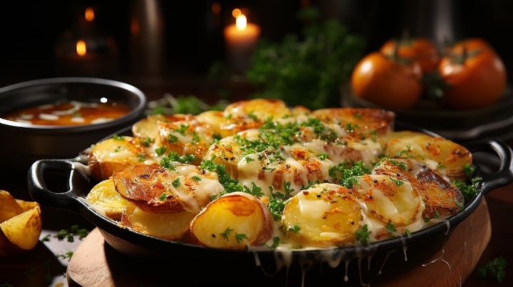 Navidad: así se preparan unas papas gratinadas cremosas con solo 5 ingredientes