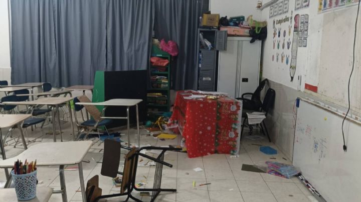 Vandalizan escuela primaria de Nuevo Laredo; docentes piden apoyo en Facebook
