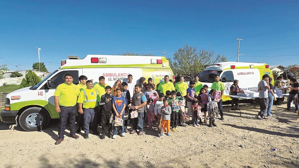 Los integrantes de las ambulancias URSA ya llevan cuatro años consecutivos apoyando a las familias más vulnerables.