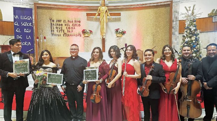 Ofrecen noche de paz y unión con el 'V Concierto Navideño' en Nuevo Laredo