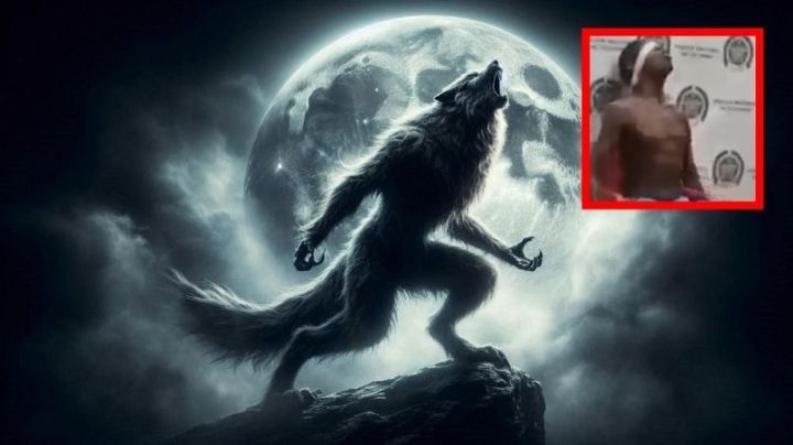 Hombre asegura ser un 'hombre lobo' tras detención policiaca y aúlla ante policías | VIDEO