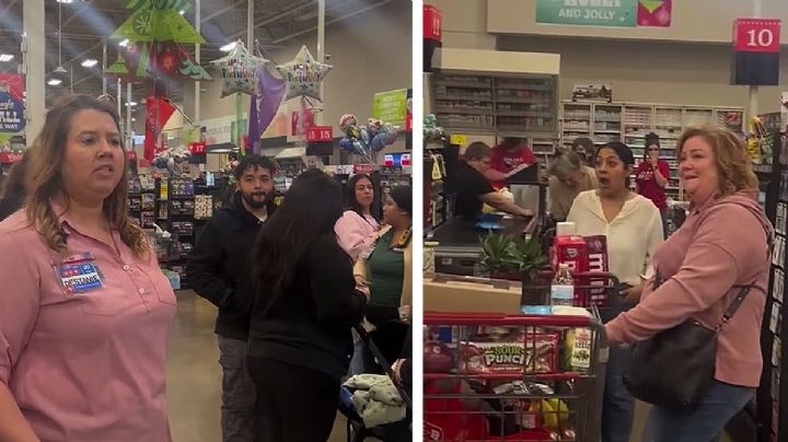 Fallan cajas en HEB de Texas y gerente les regala las compras de pánico a sus clientes que hacían fila | VIDEO