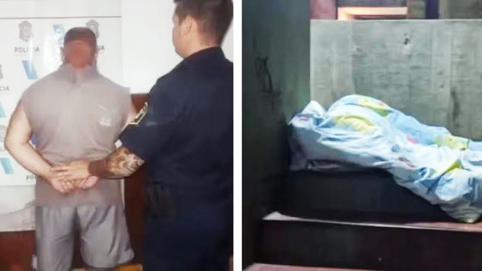 El anciano fue detenido, acusado de homicidio.