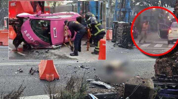 Accidente mortal: taxista pedía ayuda diciendo que tenía animales en su cuerpo | VIDEO