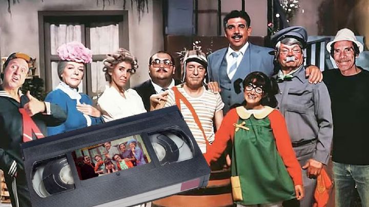 Hallan episodio inédito de 'El Chavo del 8' en un cassette VHS, tras más de 50 años perdido