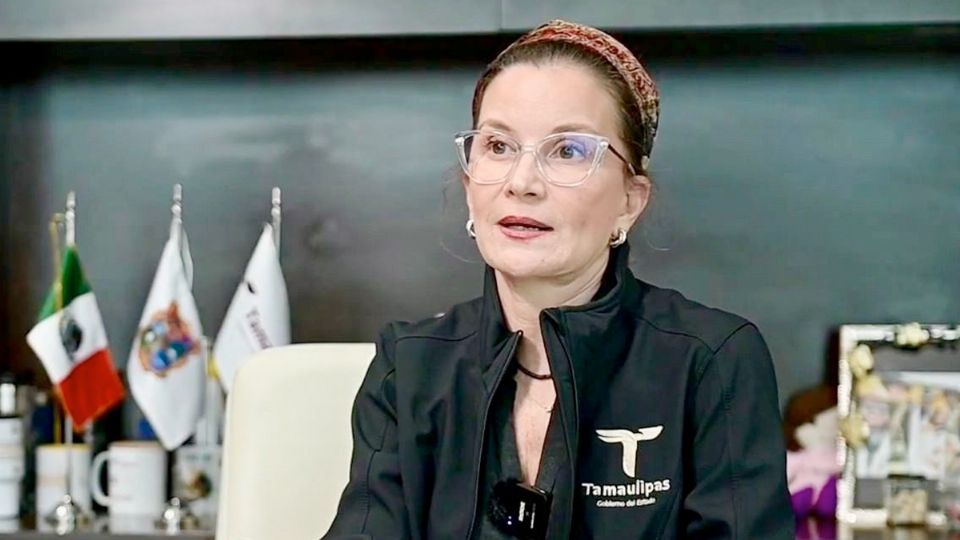 Ninfa Cantú Deándar, la secretaria de Economía.