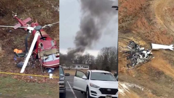 Helicópteros chocan en el aire en Nueva Jersey; reportan víctimas mortales