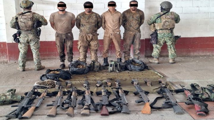 En cuatro días el gobierno federal dio duro golpe a la delincuencia en varias regiones de México