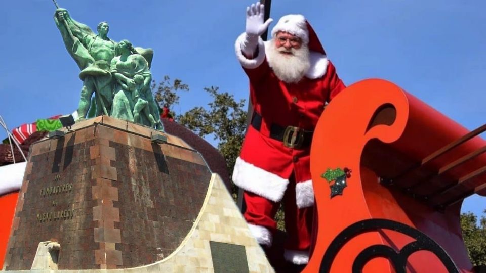 Desfile Navideño en Nuevo Laredo.