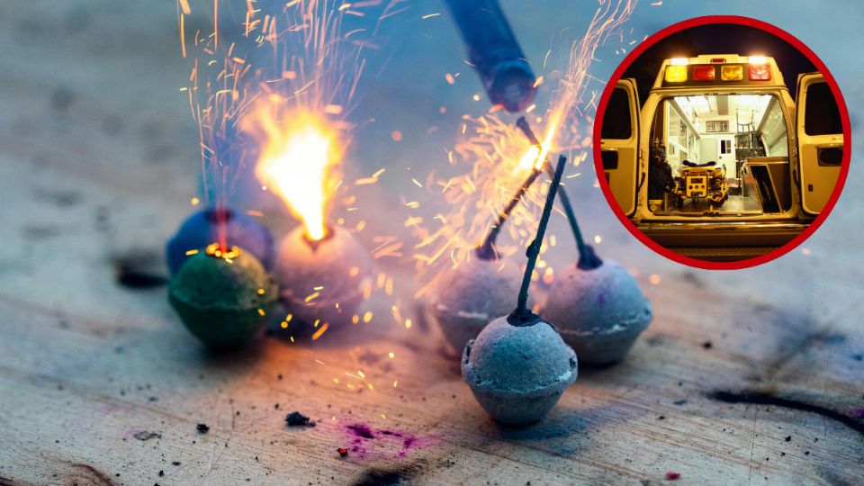 Niño pierde ojo por pirotecnia