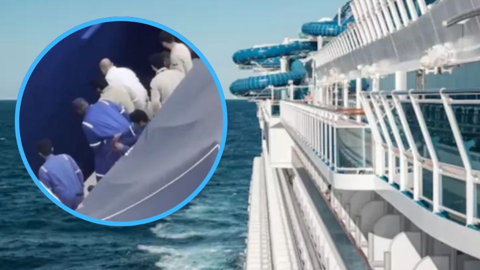 Madre se lanza para salvar a su hija