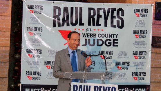 Raúl Reyes confirma candidatura a Juez del Condado de Webb; esto propone para la comunidad de Laredo