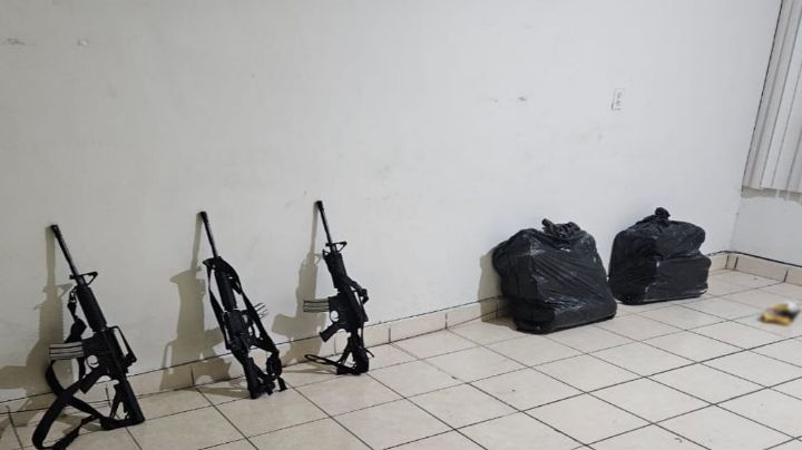 Gabinete de Seguridad: incautan drogas y armas largas en Durango; una casa fue asegurada