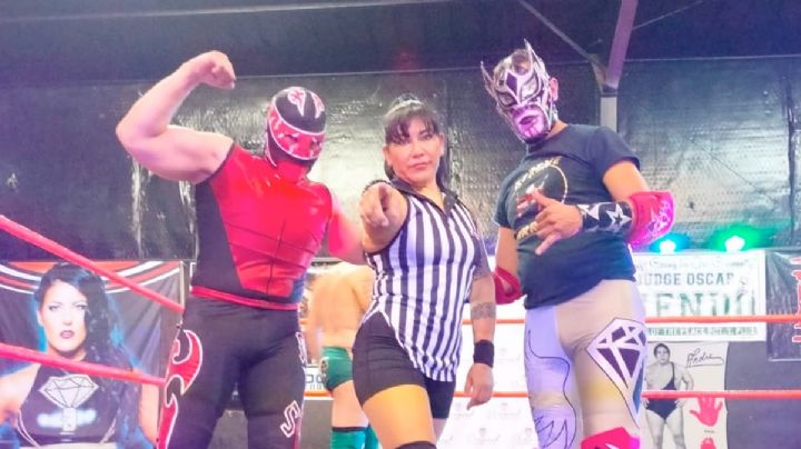 La réferi There Santos nunca se rinde; en menos de tres años su ascenso ha sido meteórico