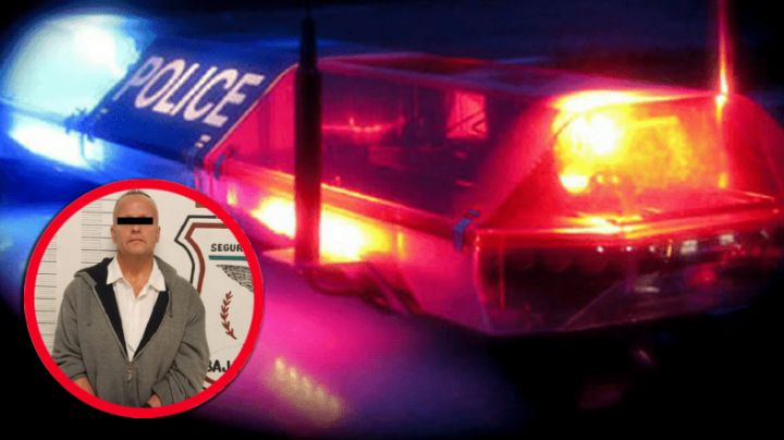 Lo cacharon con 'charola' pirata; cae en Tijuana gringo que fingía ser del FBI para evadir revisiones