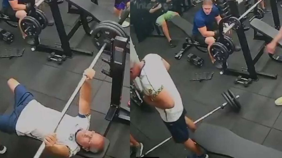 El hombre cayó muerto al instante en el lugar donde se ejercitaba