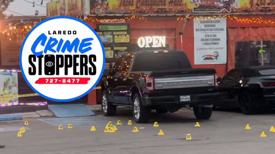 Piden ayuda para dar con el paradero de tirador de taquería en Laredo