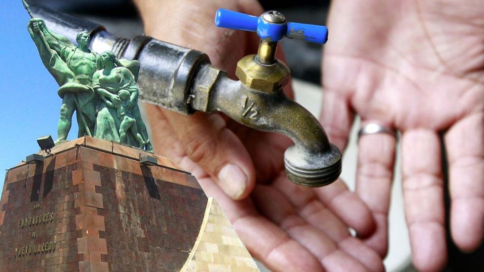 Corte de agua por reparación en Nuevo Laredo